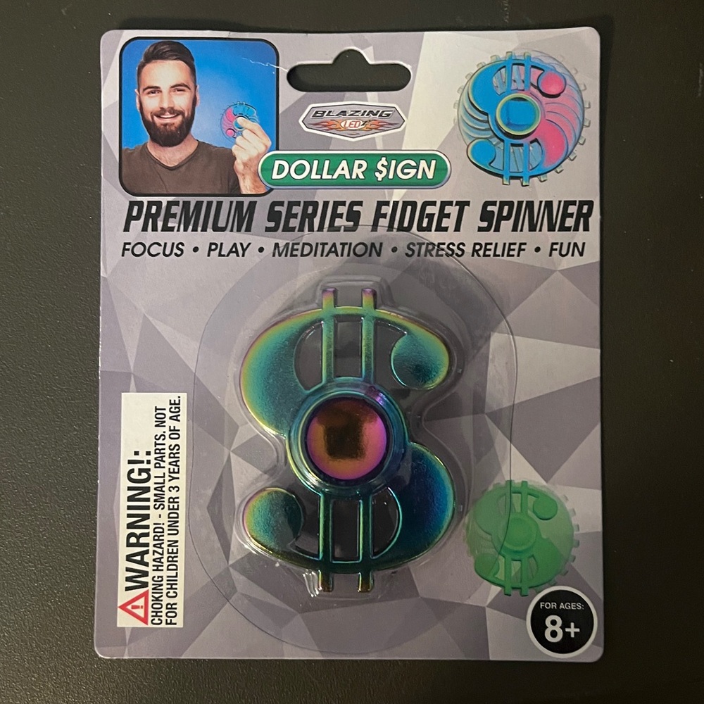 “Dollar Sign” Fidget Spinner